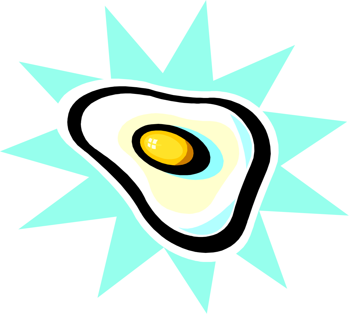 an egg with a star in the background clip art png transparent Egg with Star Background - Vibrant Clipart for Creative Projects