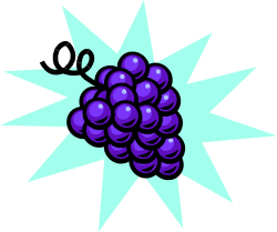 Grapes Clipart - Fresh and Juicy Grapes for Creative Projects