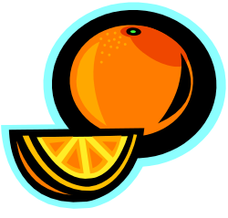 Orange Slice Clipart - Fresh Citrus Delight