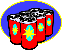 Cans of Soda Clipart - Vibrant Collection of Soft Drink Illustrations