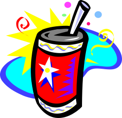 Soda Drink with Straw Clipart - Refreshing Beverage Illustration