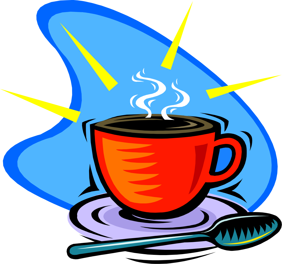 a cup of coffee with a spoon and spoon clip art png transparent Coffee Cup with Spoon Clipart - Perfect for Your Creative Projects