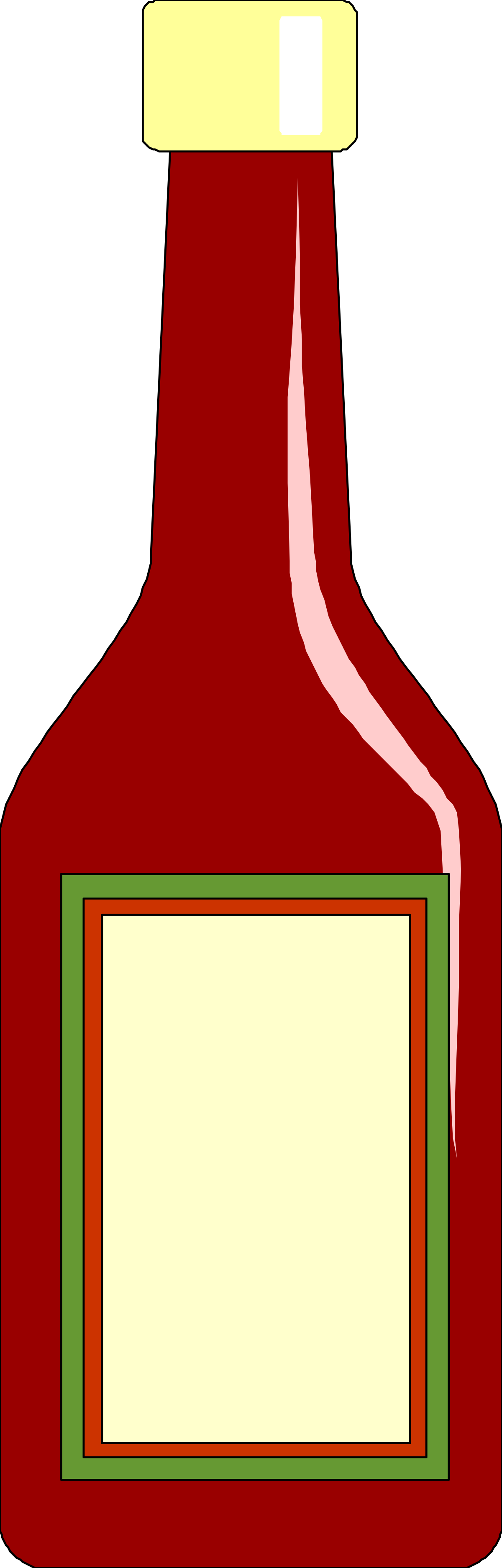 Red Liquid Bottle Clipart - Captivating Designs for Your Projects