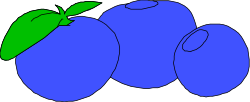 Blue Apple with Green Leaf Clipart: Fresh and Unique Illustrations