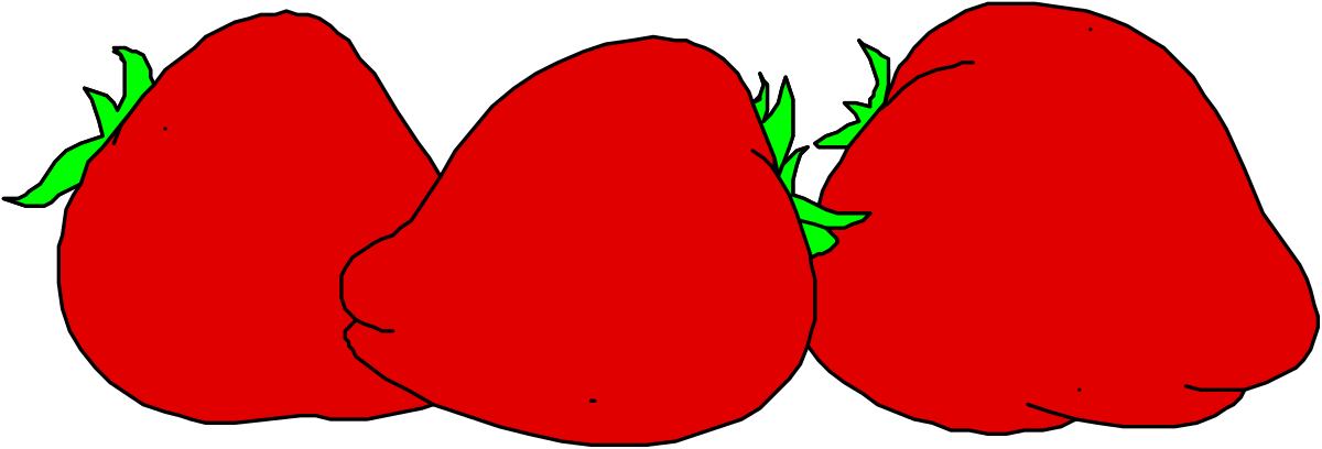 Red Peppers on Black Background Clipart for Vibrant Designs