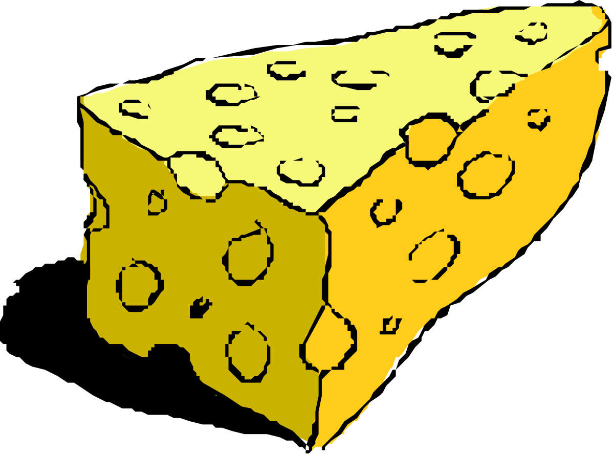 Cheese Delight: Vibrant Yellow Cheese Clipart for Your Projects