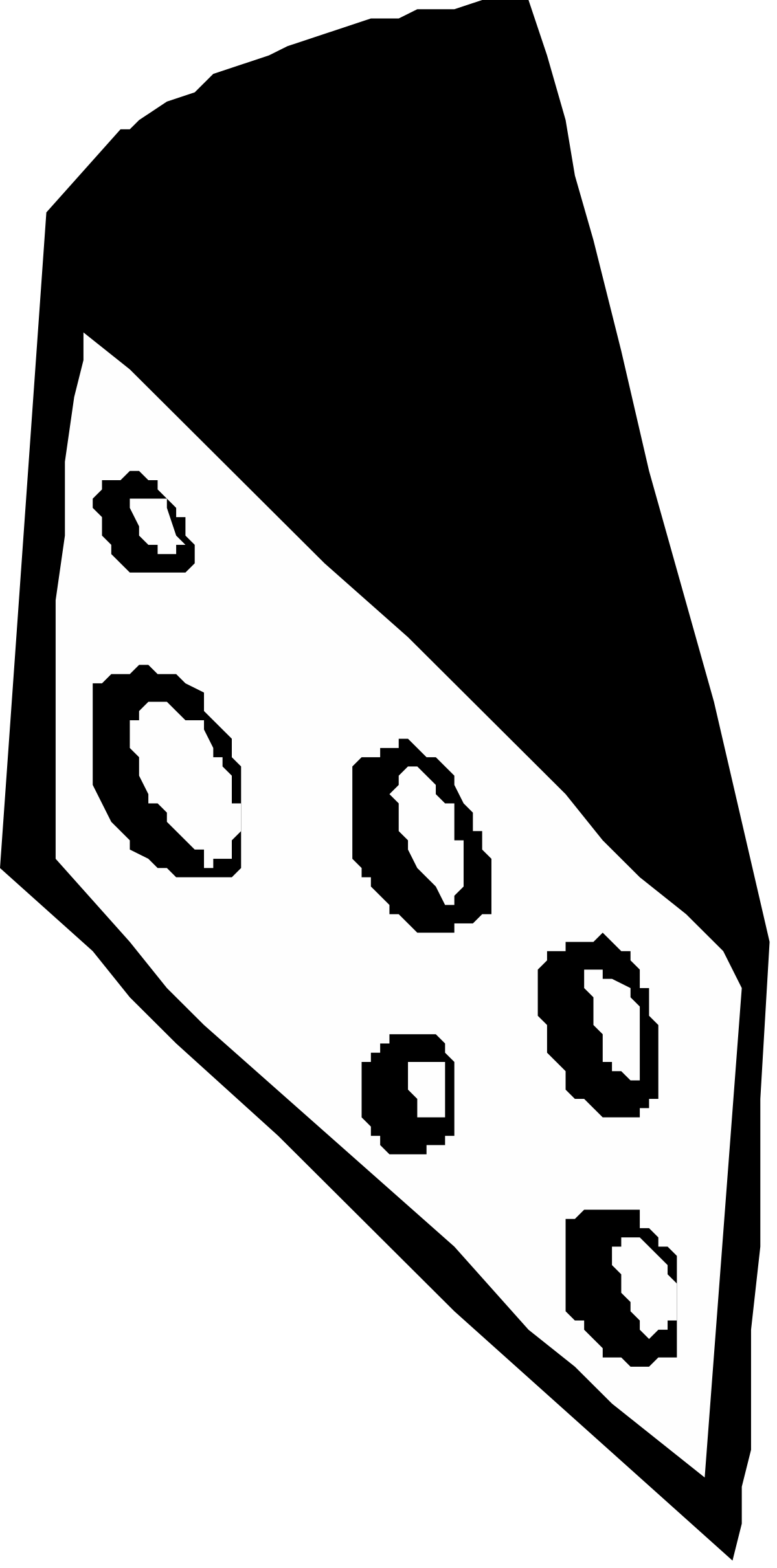 a black and white image of a piece of paper clip art png transparent Black and White Paper Clipart - Versatile Clipart for Various Projects