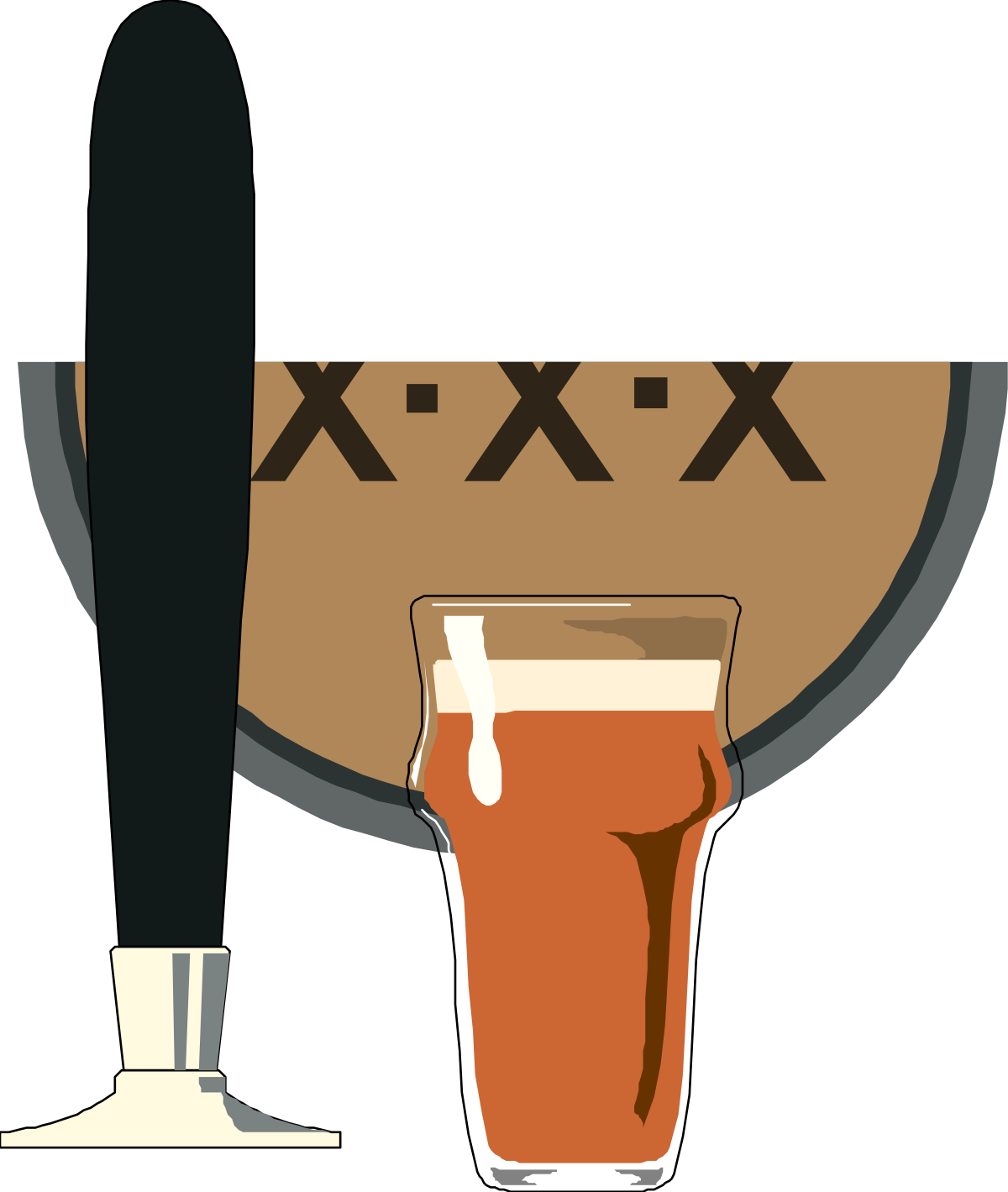 Beer Glass and Beer Tap Clipart for Perfect Pub Vibes
