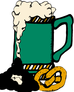 Mug with Pretzel Clipart - Perfect for Food Lovers