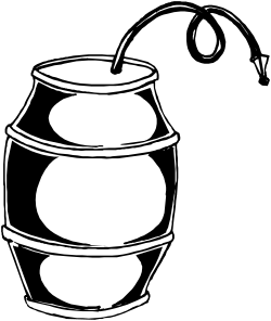 Barrel with Handle Clipart - Versatile Graphic for Your Designs