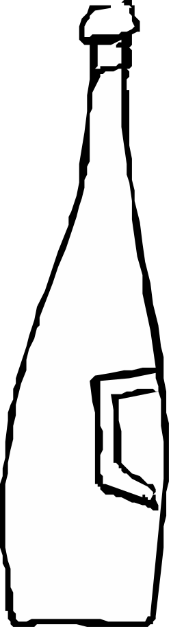 White House Silhouette with Window - Elegant Clipart Design