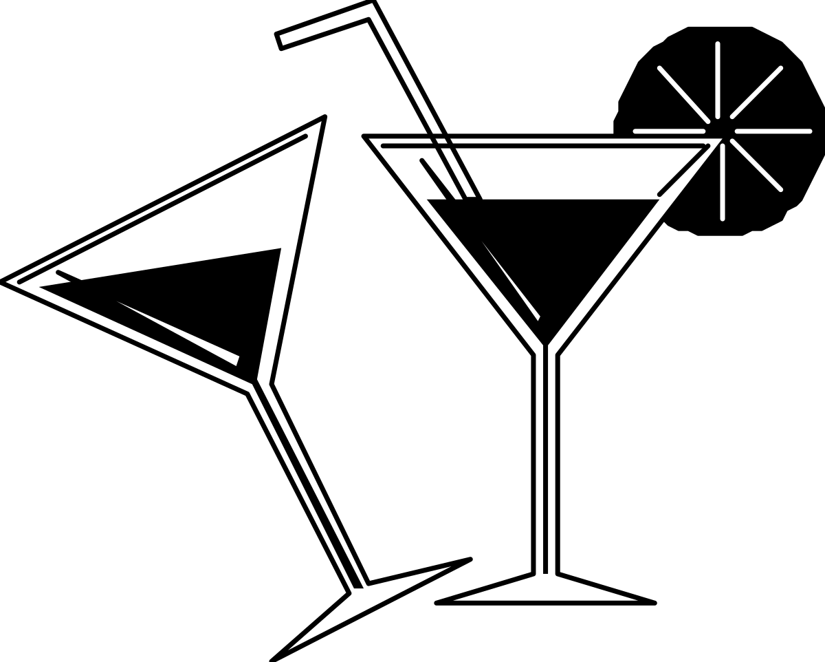 a martini glass with a martini on it clip art png transparent Martini Glass Clipart: Elegant Cocktails for Impressive Designs