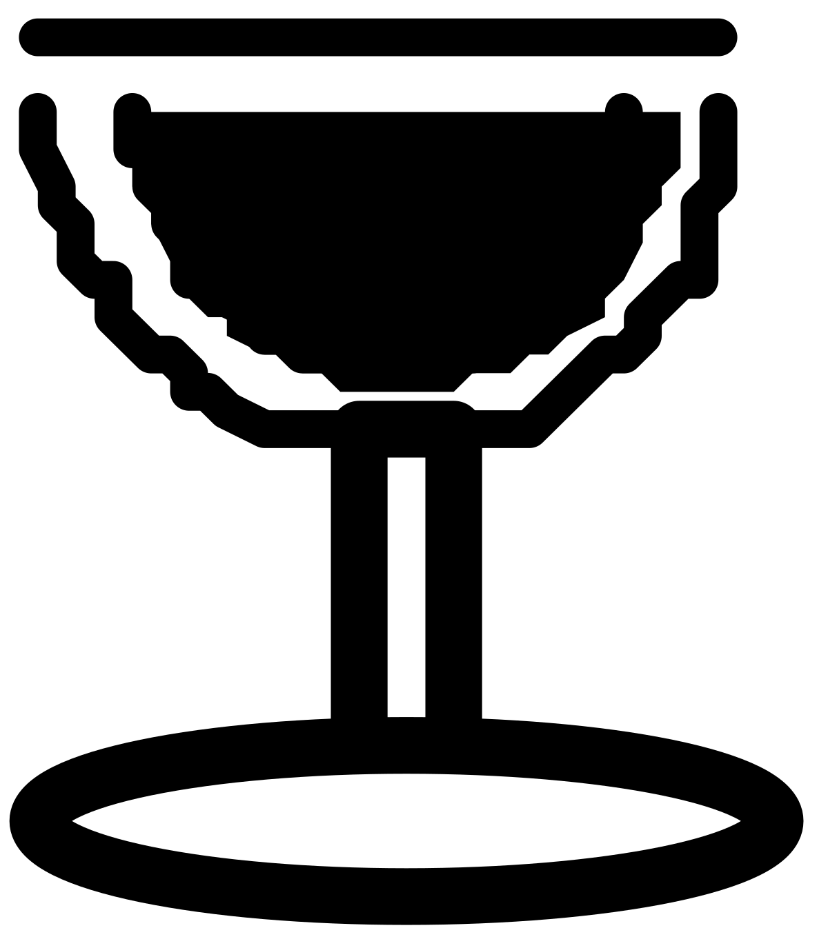 a black and white icon of a light clip art png transparent Black and White Light Icon Clipart for Creative Projects