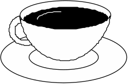 Cup and Saucer Clipart: Elegant Tableware for Your Projects