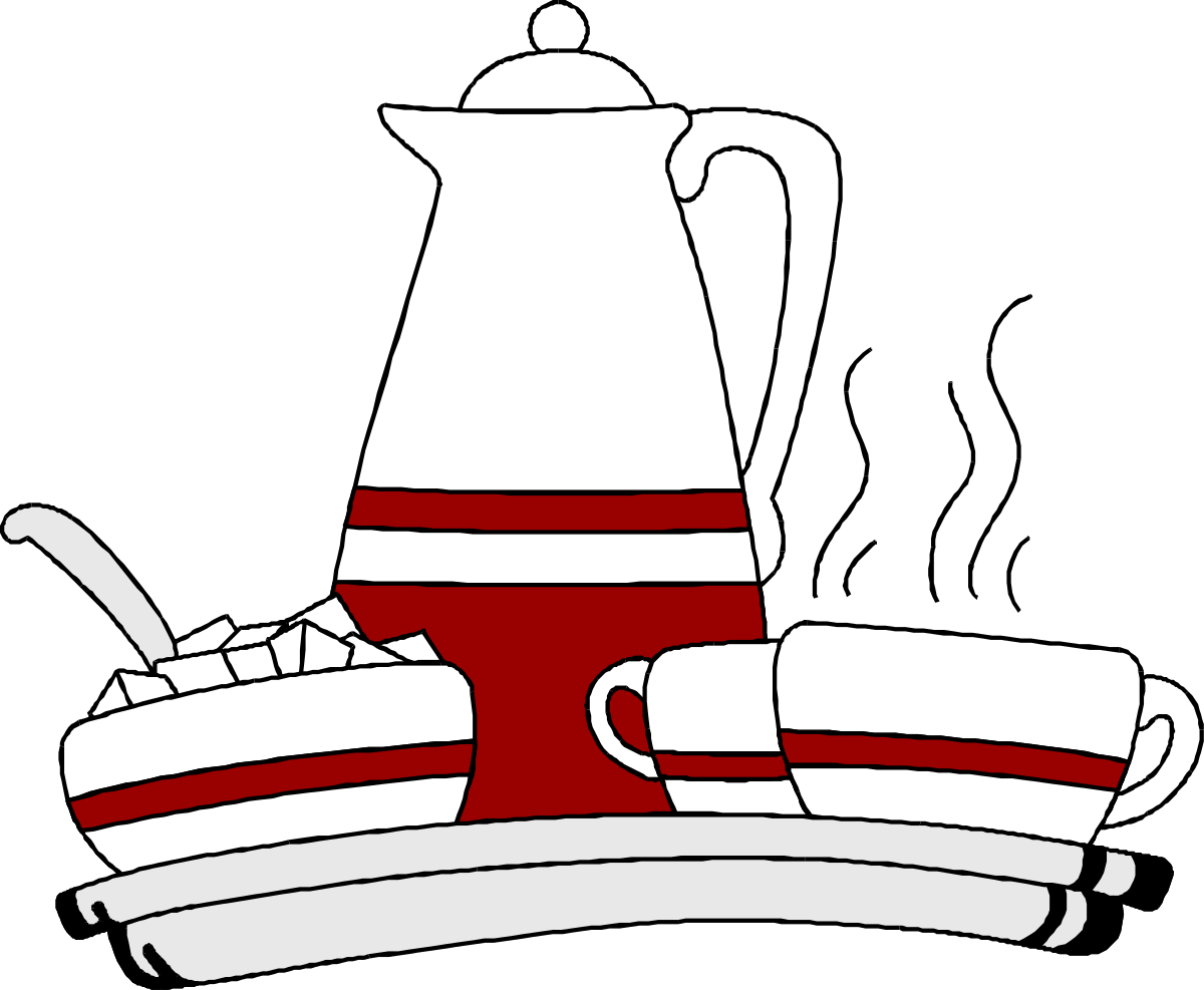 a tea pot and a cup of tea clip art png transparent Tea Pot and Cup of Tea Clipart for Cozy Moments