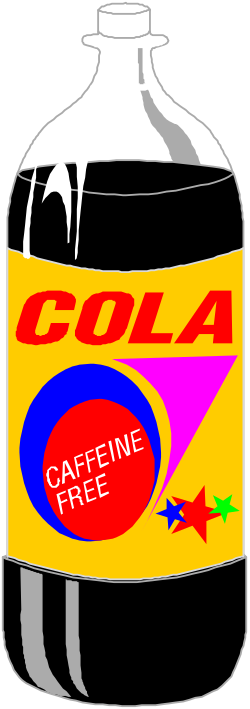 Cola Bottle Clipart - Refreshing Soda Graphic for Creative Projects