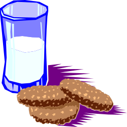 Milk and Cookies Clipart: Perfect Illustration for Sweet Moments
