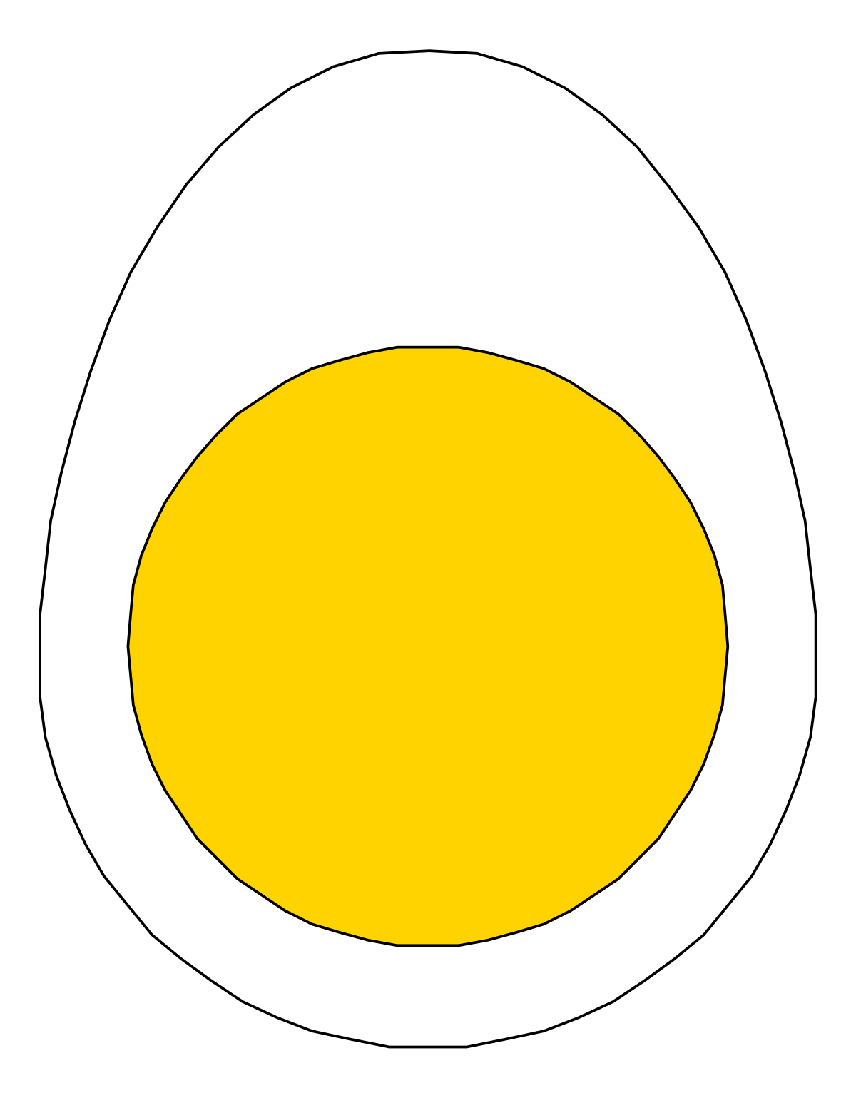 Yellow Egg Shell Clipart for Fresh Culinary Creations