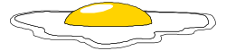 Egg on Black Background - Premium Clipart for Diverse Uses