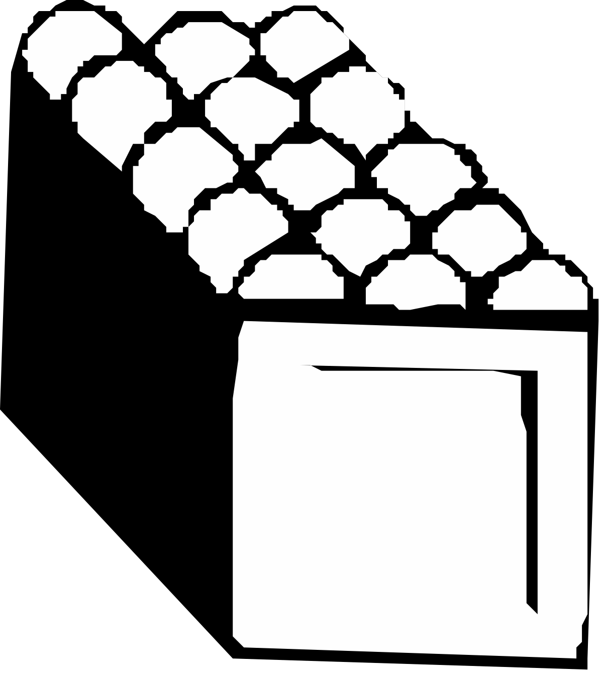 a box with a bunch of flowers inside clip art png transparent Flower Box Clipart: Lush Blooms in a Charming Container