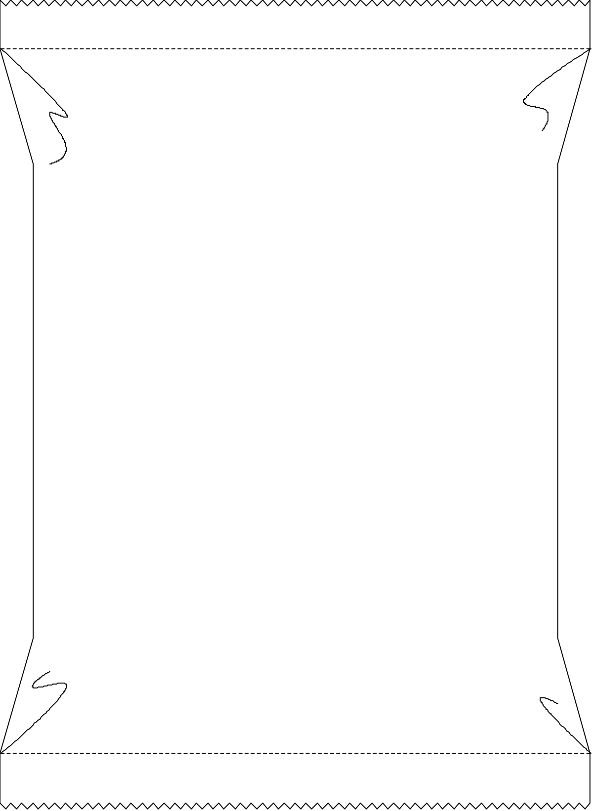 a blank paper with a black border clip art png transparent Blank Paper with Black Border Clipart for Creative Projects