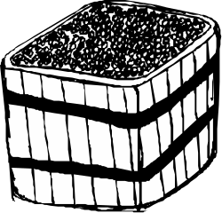 Black and White Brick Clipart Drawing for Creative Use