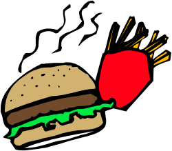 Hamburger Clipart with Tomato - Mouthwatering SVG Illustrations