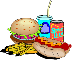 Delicious Hamburger, Hot Dog, and Soda Clipart for Fun Designs