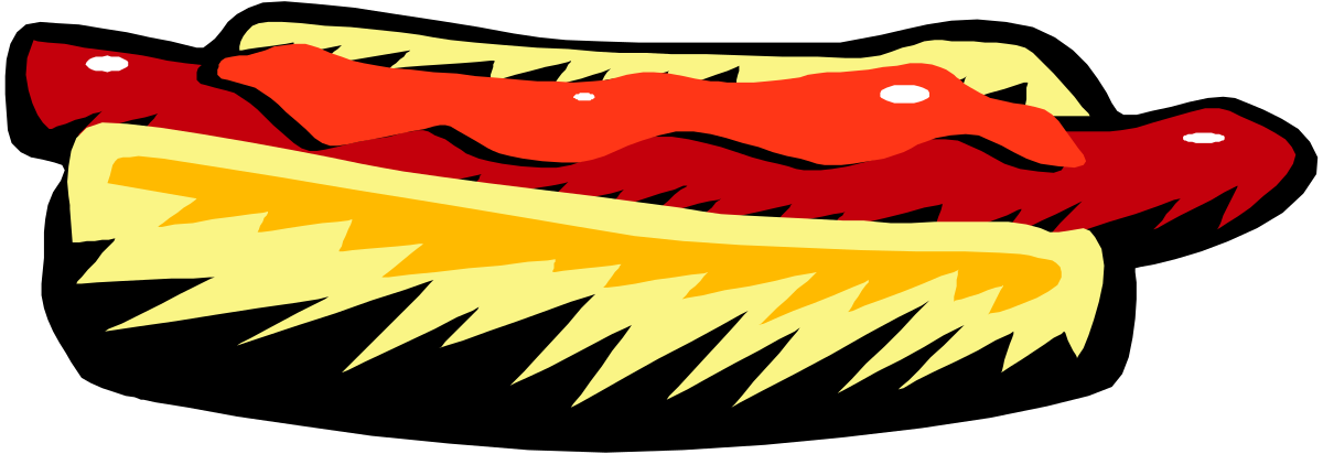 Monster's Mouth Clipart: Red and Yellow Fun Elements for Your Projects