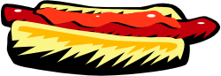 Monster's Mouth Clipart: Red and Yellow Fun Elements for Your Projects