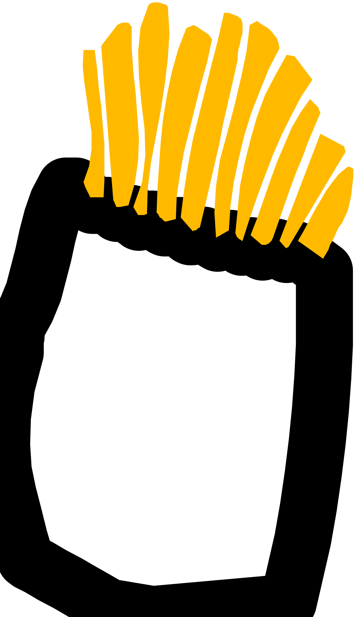 french fries clipart clipart clip art png transparent Delicious French Fries Clipart - Crispy, Golden and Irresistible