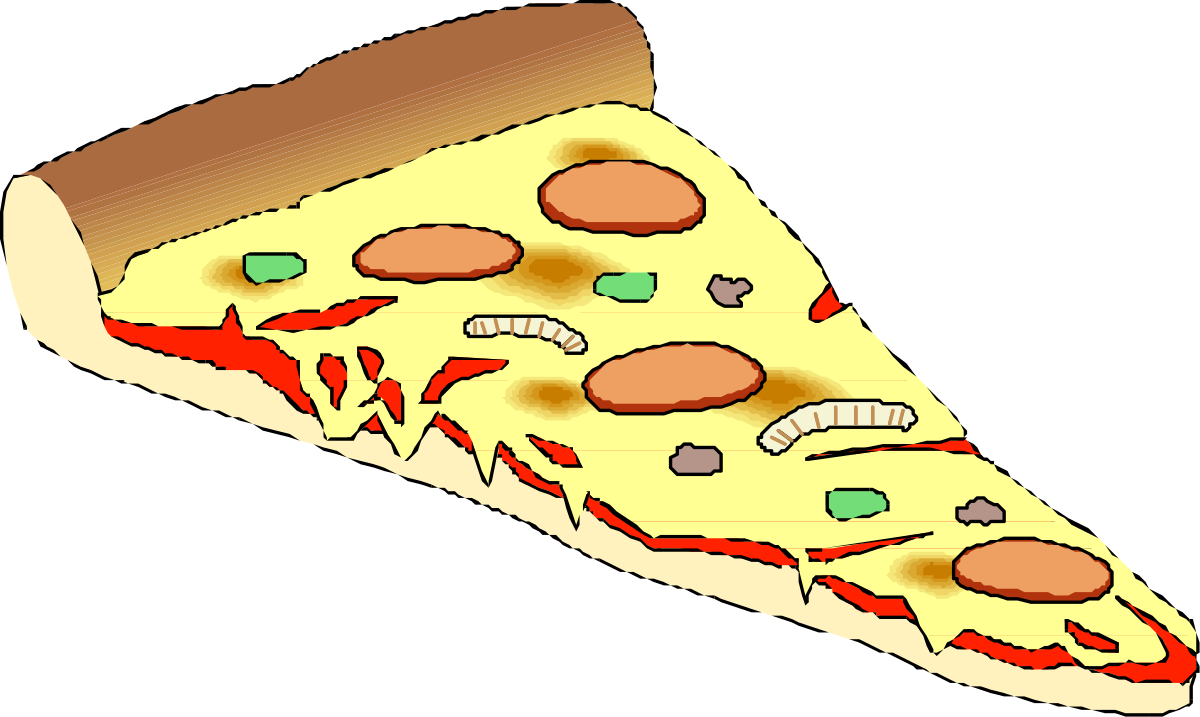 a slice of pizza with different toppings clip art png transparent Pizza Slice Clipart with Delicious Toppings