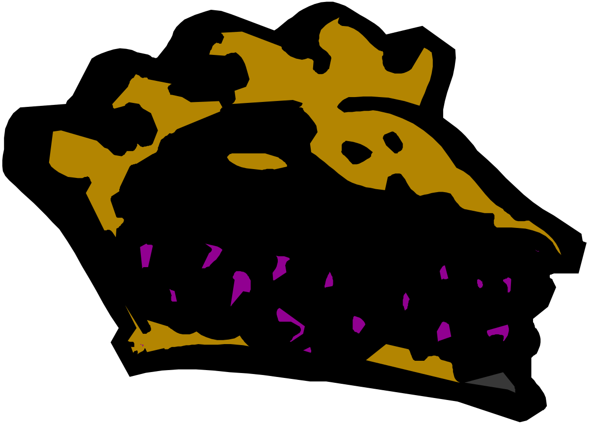 Black and Yellow Gi Gi Clipart for Vibrant Designs
