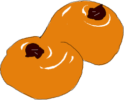 Orange Donuts Clipart - Delicious and Fun Treats