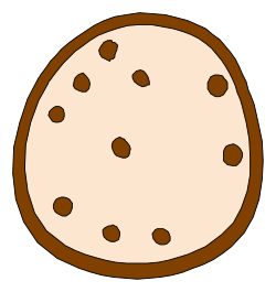 Chocolate Chip Cookie Clipart - Delicious Treats for Your Projects