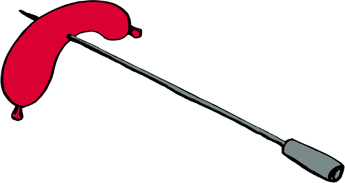 Red Umbrella Clipart on White Background - Perfect for Any Design
