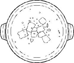 Bold Black Outlined White Circle Clipart for Creative Projects