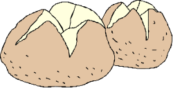 Eggs Clipart: One Broken and One Intact for Creative Projects