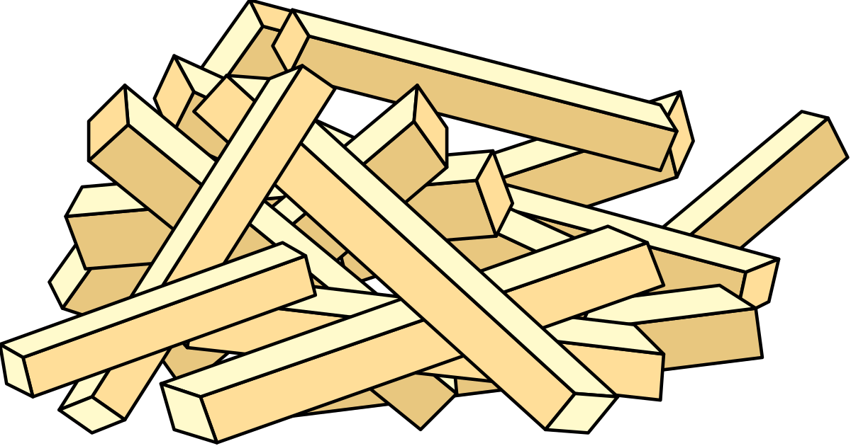 Wood Sticks Clipart: Versatile Natural Elements for Creative Projects