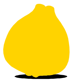 Yellow Lemon on Black Background Clipart for Vibrant Designs
