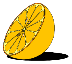 Orange Slice Clipart - Vibrant Fruit Illustration for Creative Projects
