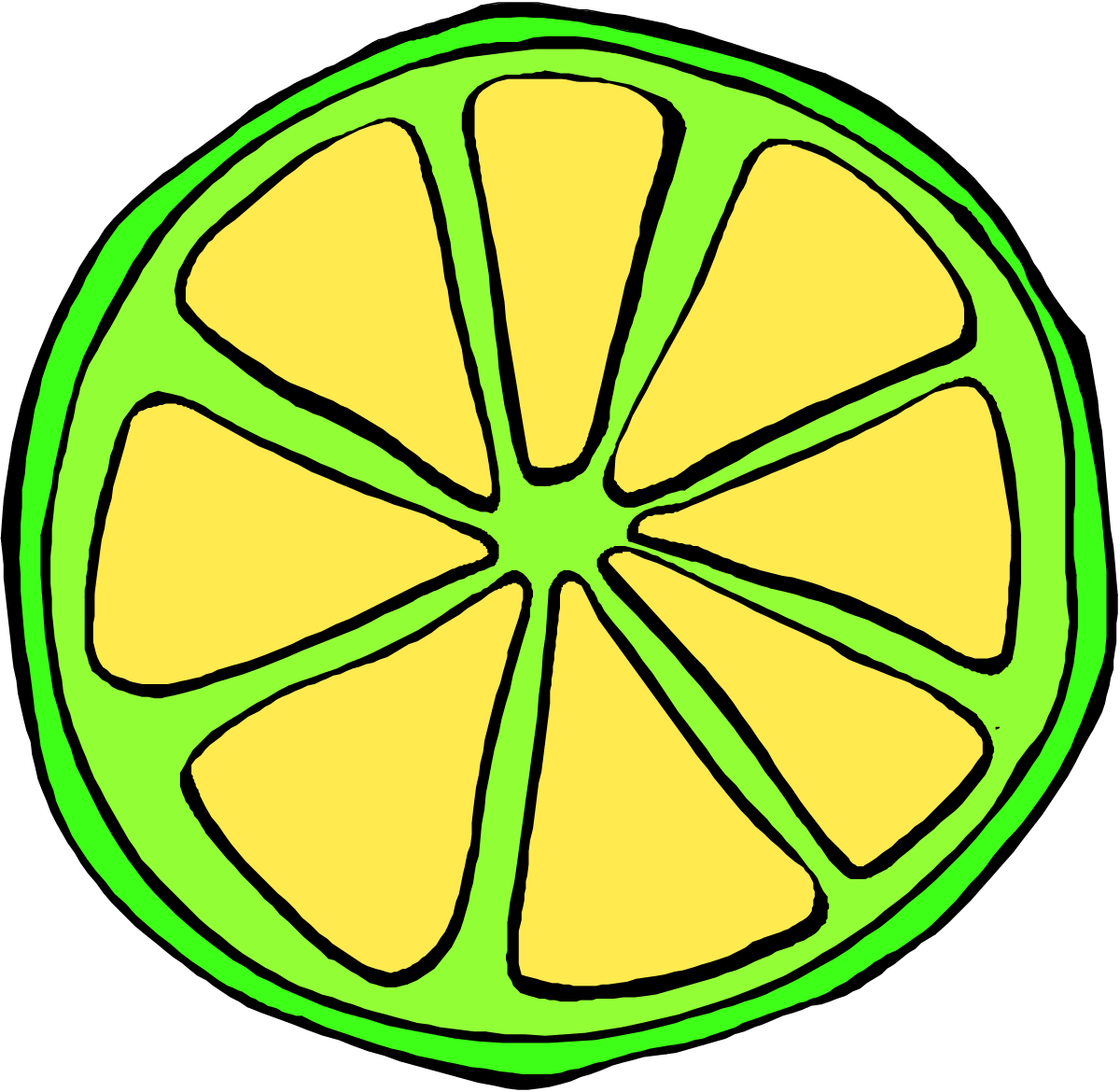 Lemon Slice Clipart: Fresh & Vibrant Citrus Illustrations