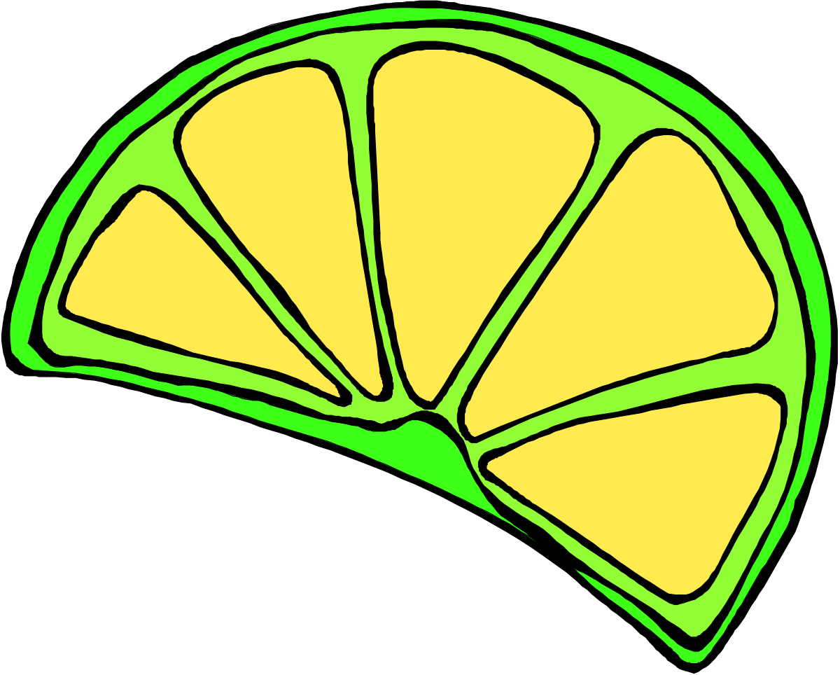 a slice of lemon clip art png transparent Lemon Slice Clipart - Fresh Citrus Illustration for Creative Projects