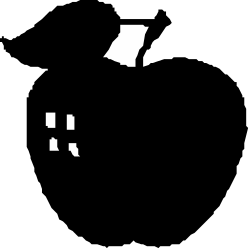 California Black and White Map Clipart: Detailed Geographical Representation