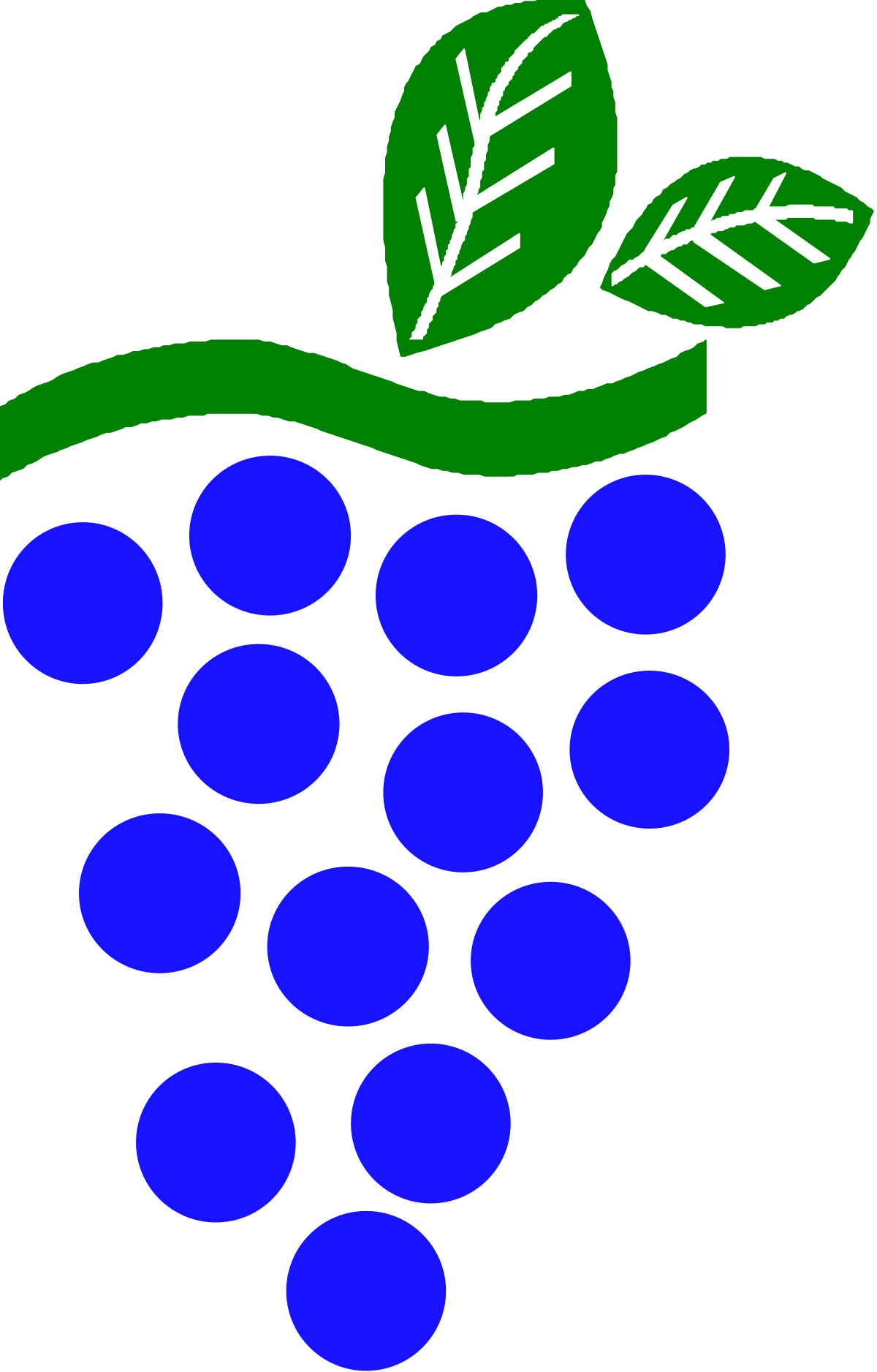 Grapes Clipart: Vibrant Bunch of Juicy Grapes for Your Projects