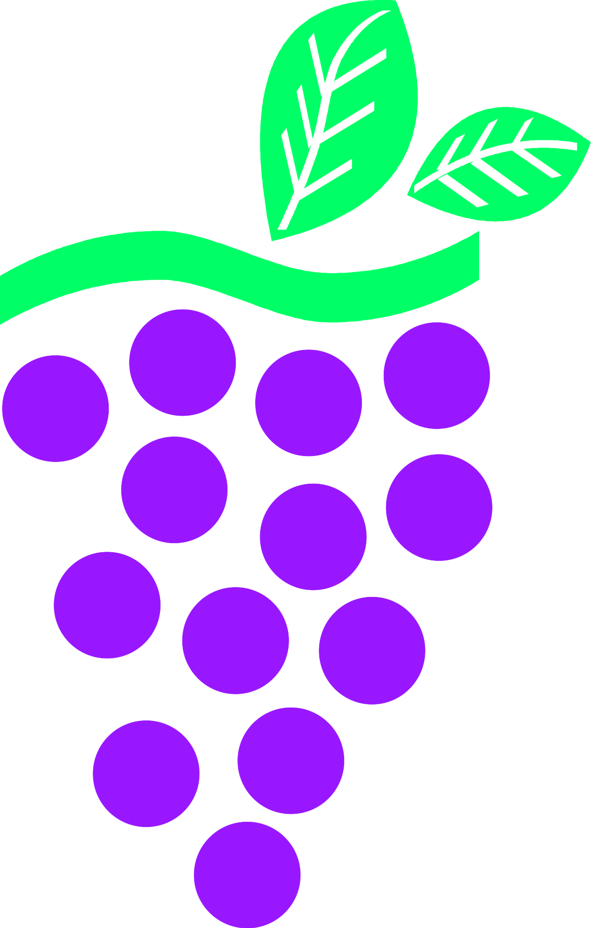 a bunch of grapes clip art png transparent Vibrant Bunch of Grapes Clipart for Fresh Designs