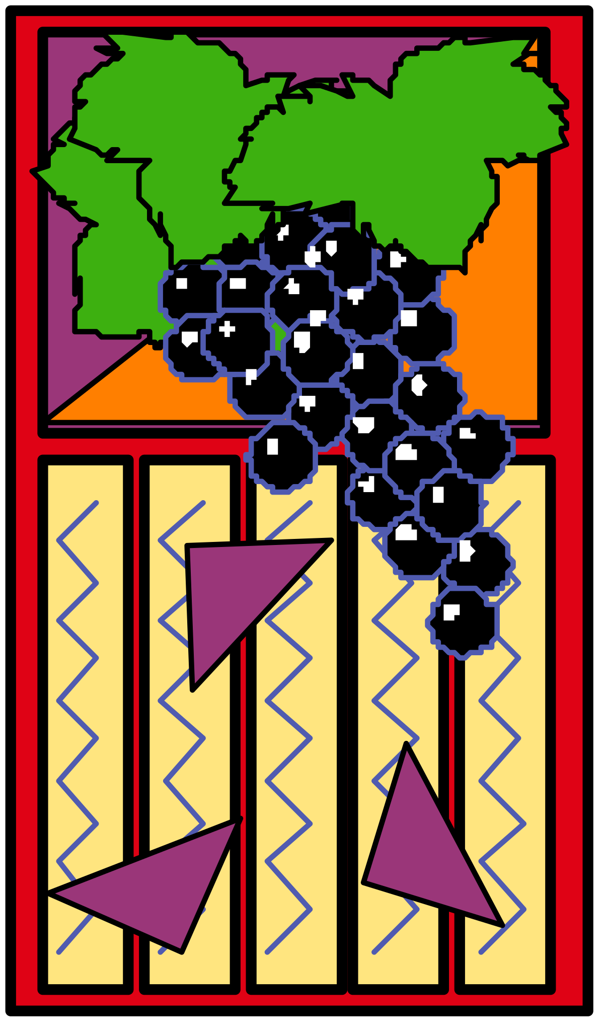 a picture of a bunch of grapes clip art png transparent Bunch of Grapes Clipart - Fresh and Juicy Grapes Illustration