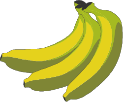 Bananas Clipart Collection - Fresh and Vibrant Fruit Illustrations