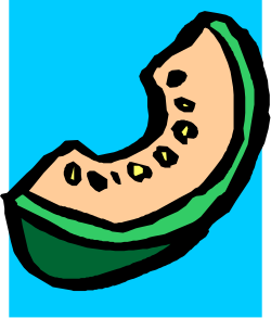 Watermelon Slice Clipart - Refreshing Summer Fruit Illustration