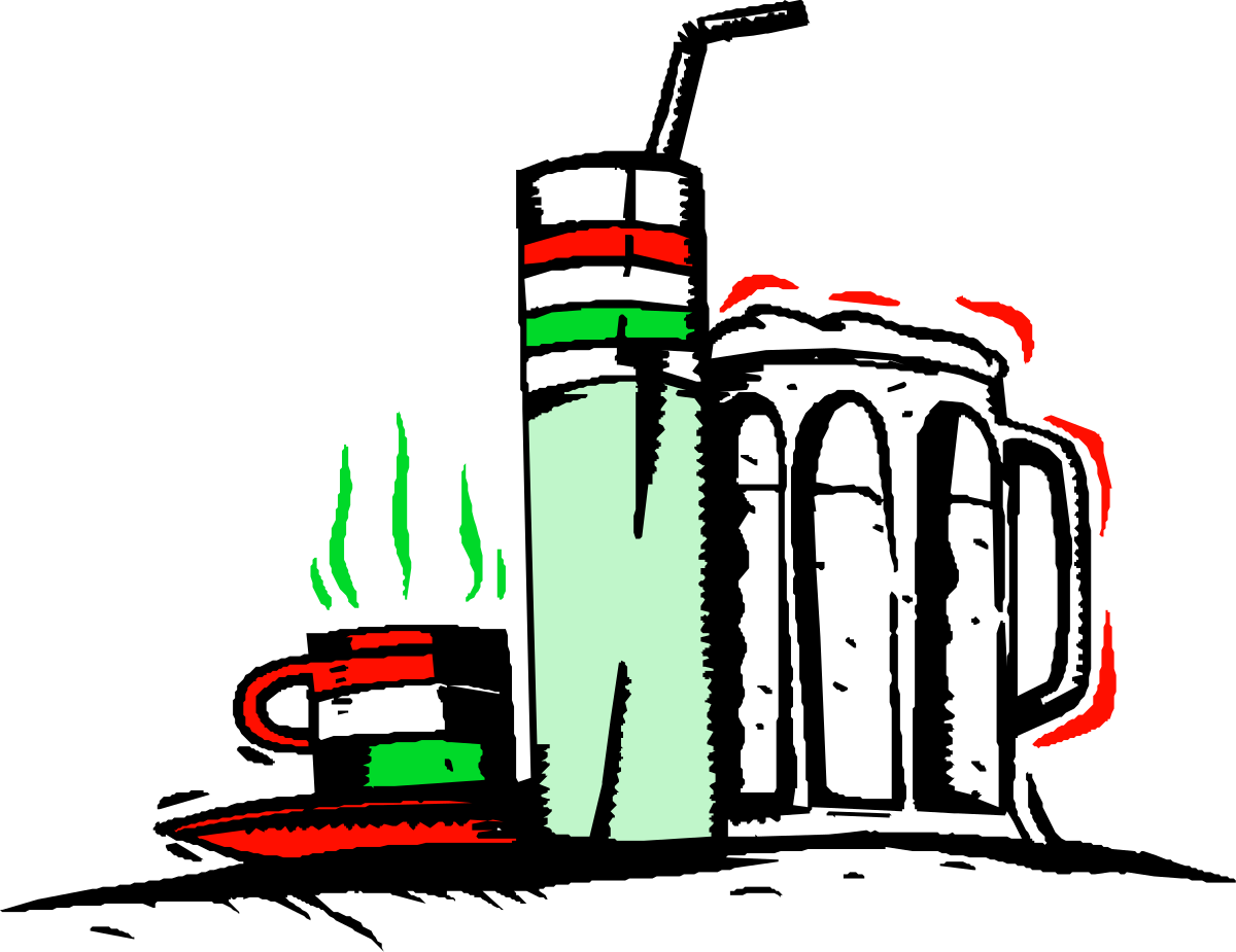 Green and Red Mug with Green Handle Clipart for Creative Projects